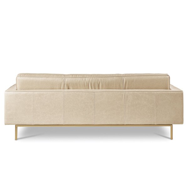 Carmine Leather Sofa
